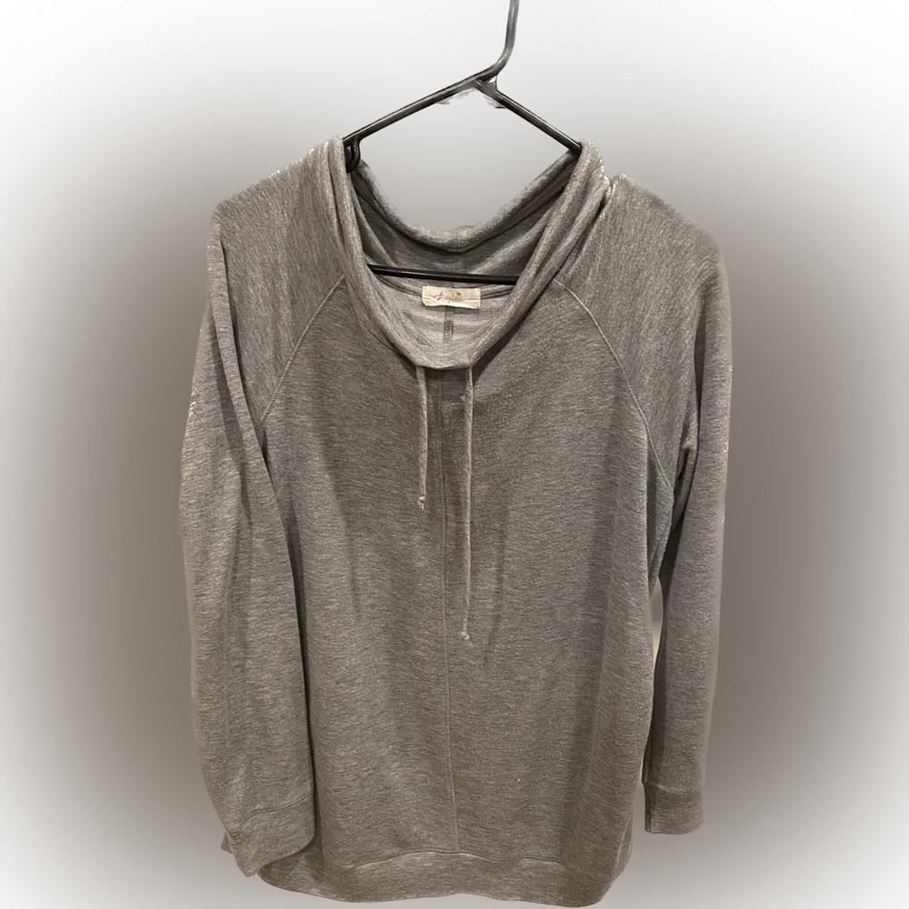 Lightweight Cowlneck Maternity Sweater